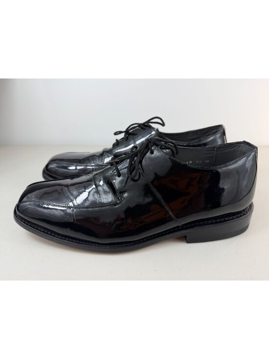 Stacy Baldwin Oxford black leather men\'s shoe size 10.5 main image 5